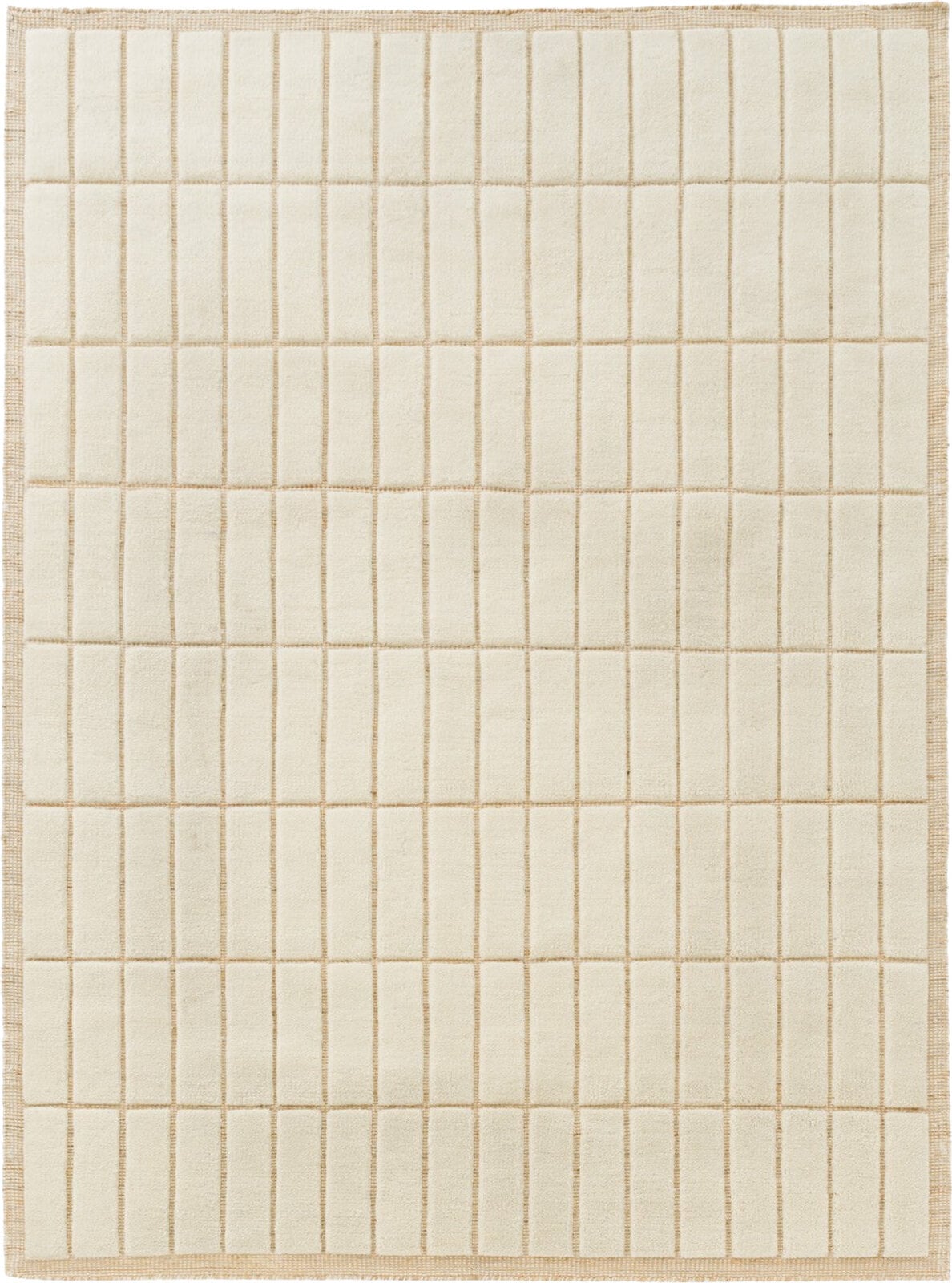 Dywan Tile 170 x 240 cm kość słoniowa