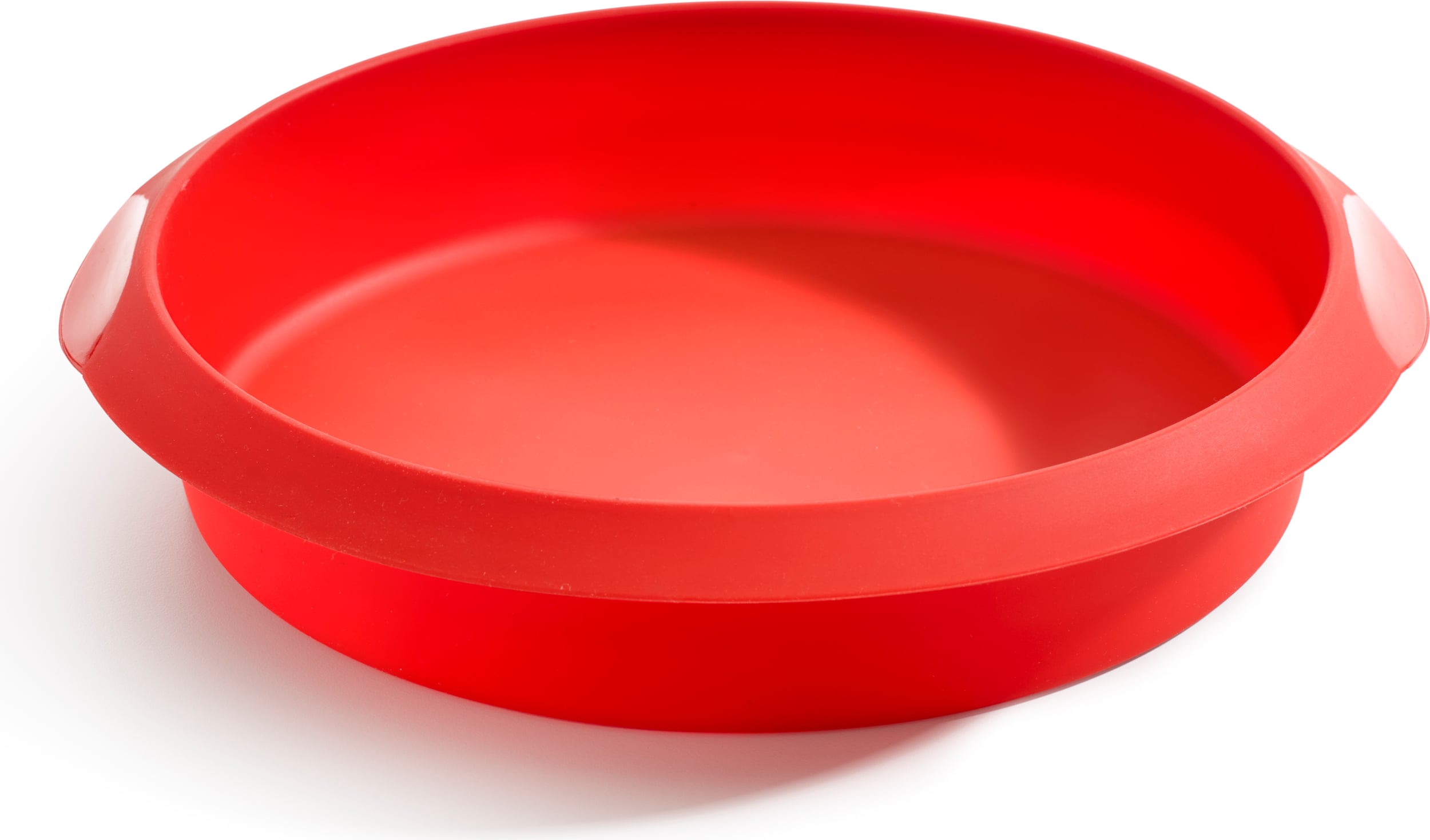 Forma do pieczenia Lekue okrągła 24 cm czerwona silikonowa