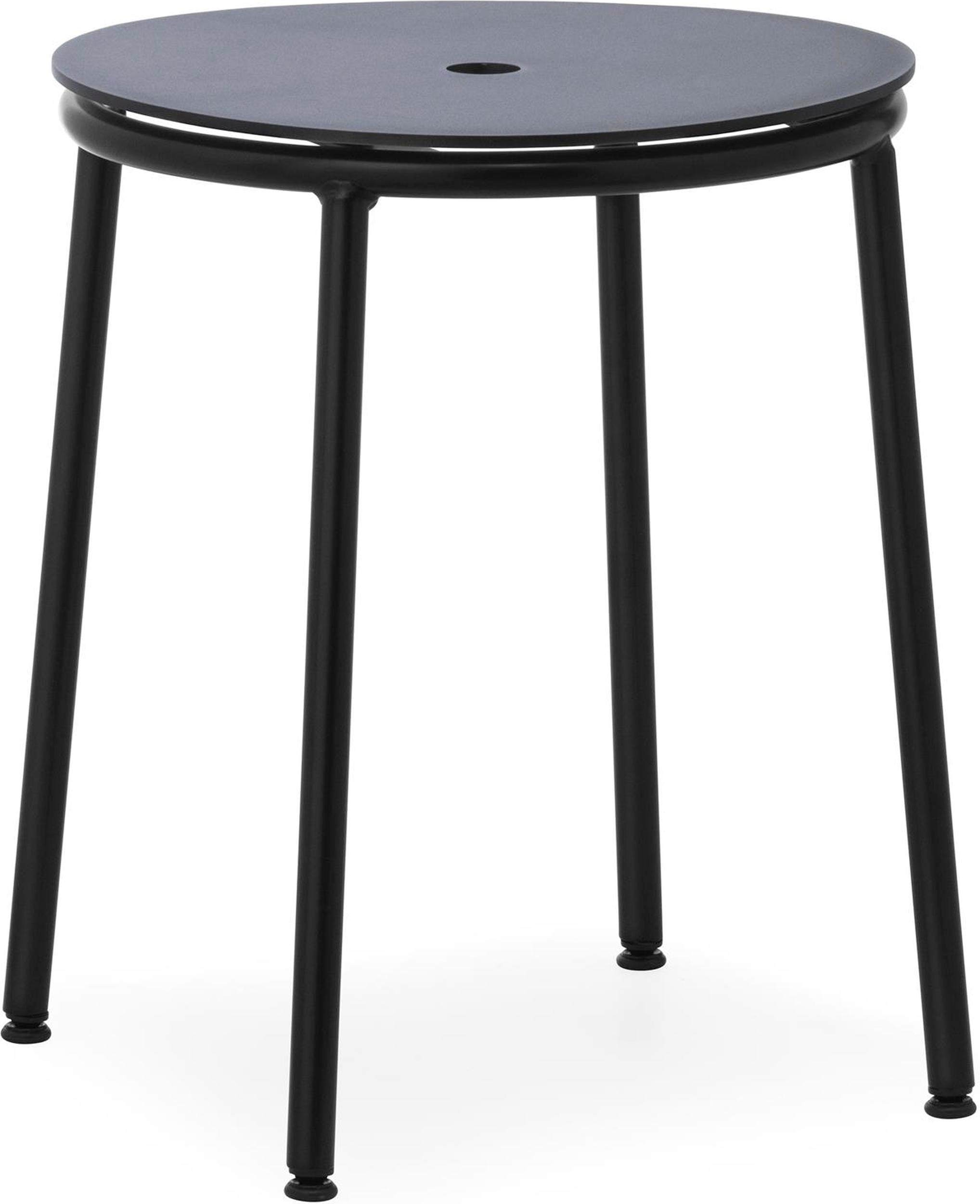Stołek Circa 45 cm aluminium
