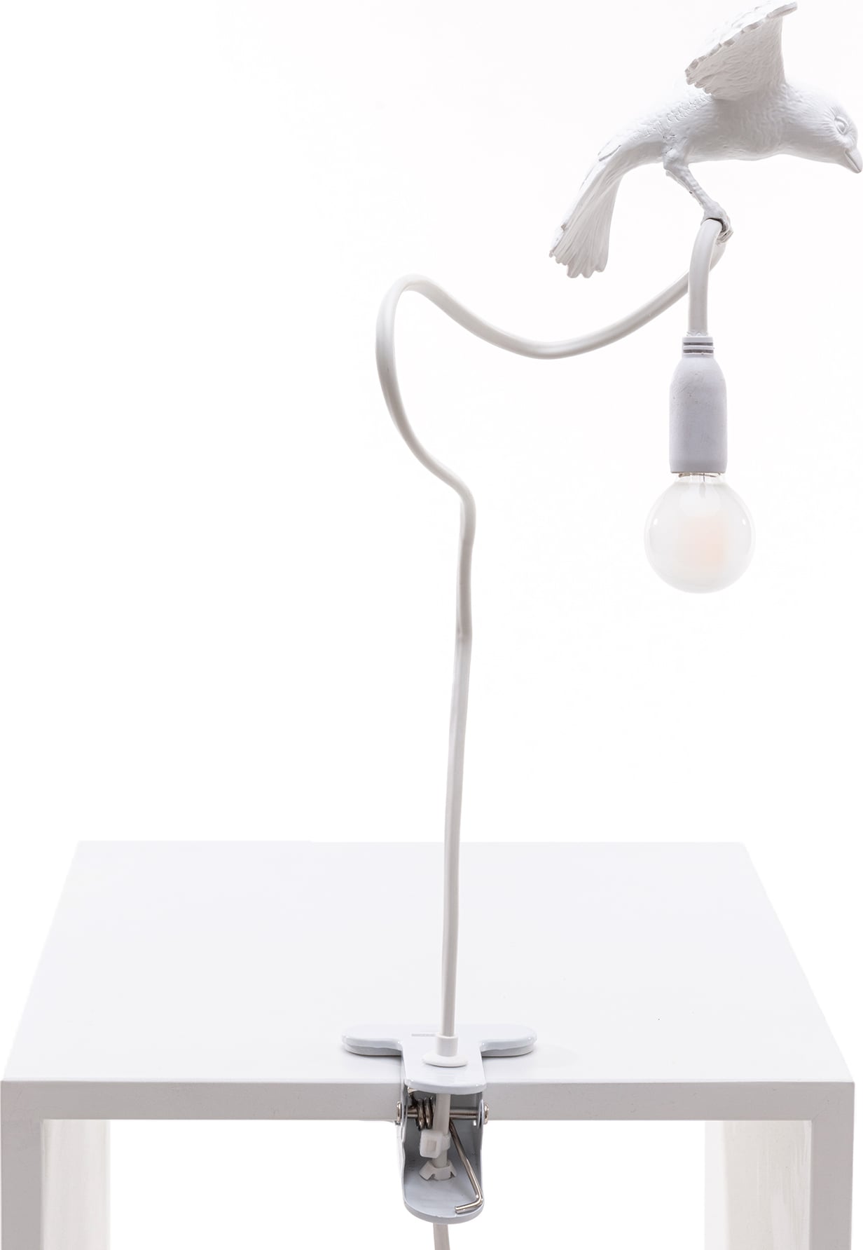 Lampa biurkowa Sparrow Cruising z klipsem