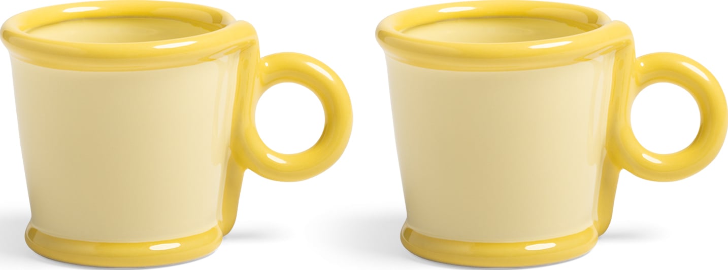 Kubki Loop 100 ml żółte 2 szt.