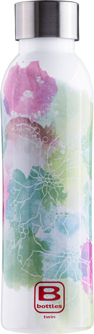 Butelka termiczna BBottles Decorated Watercolour Green 500 ml