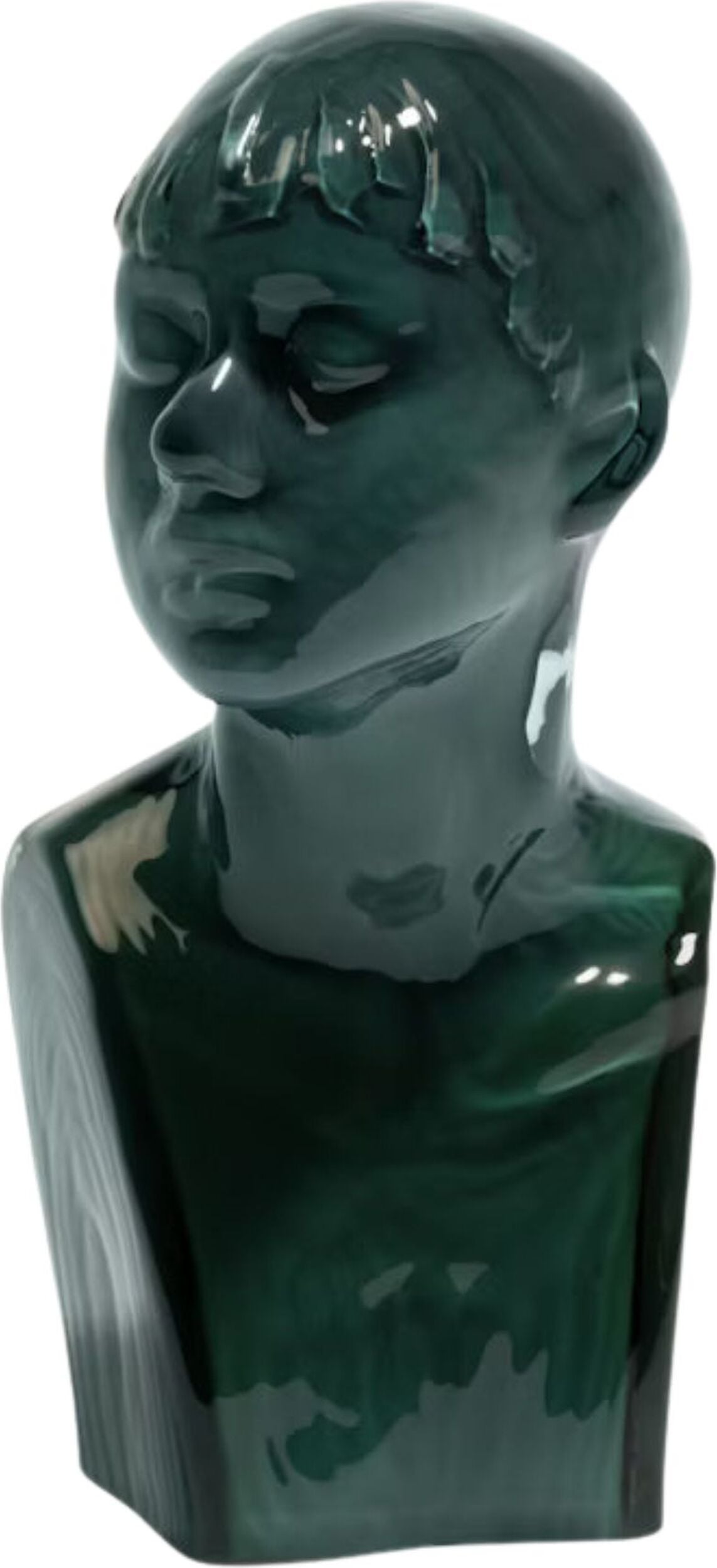 Rzeźba Isolde zielona