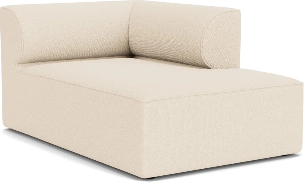 Szezlong prawostronny sofy modułowej Eave 96 x 144 cm kremowy
