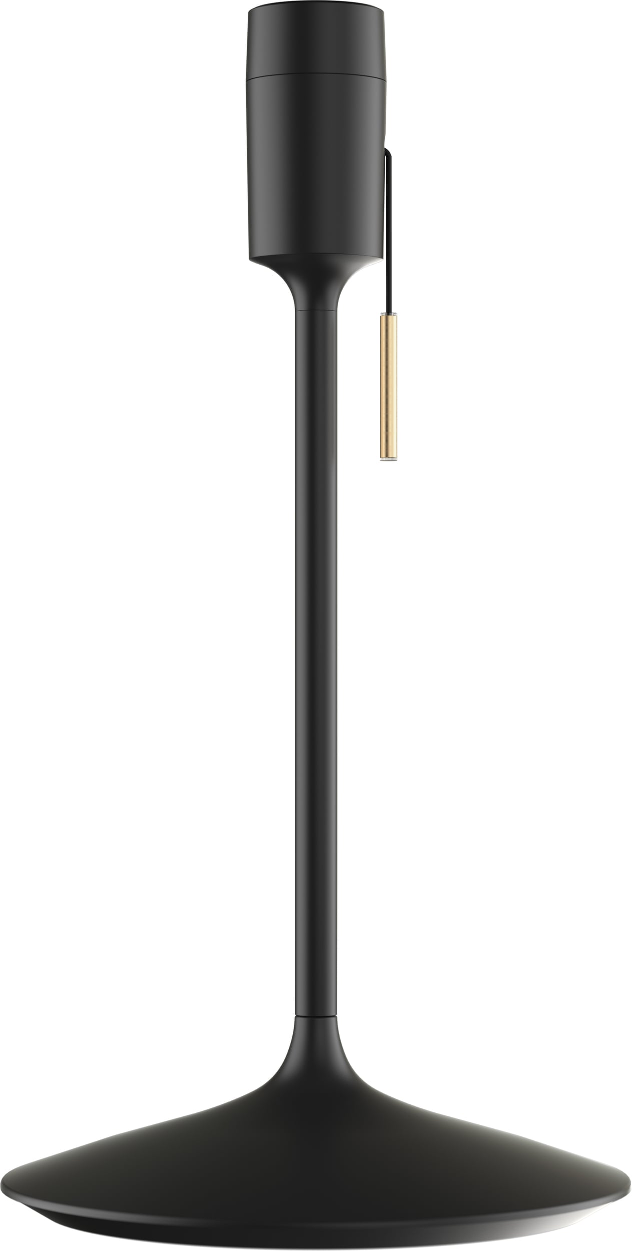 Podstawa do lamp Santé czarna z gniazdkiem USB