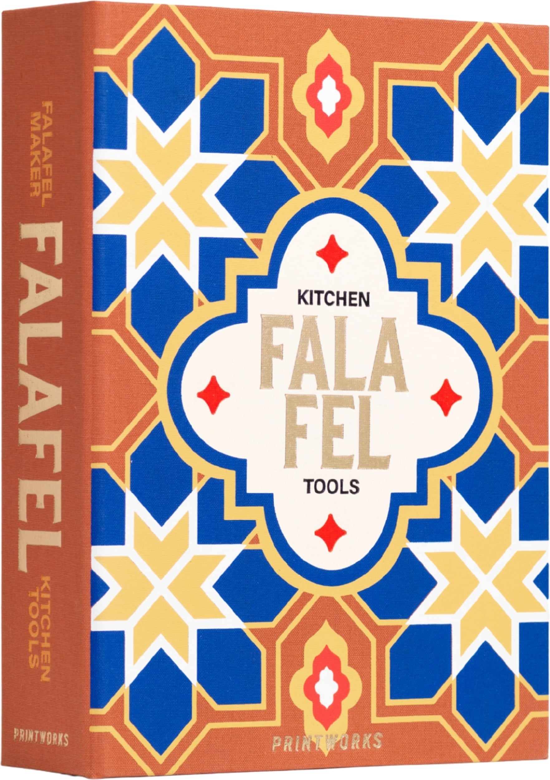 Zestaw akcesoriów do falafeli Printworks The Essentials pomarańczowy 2 el.