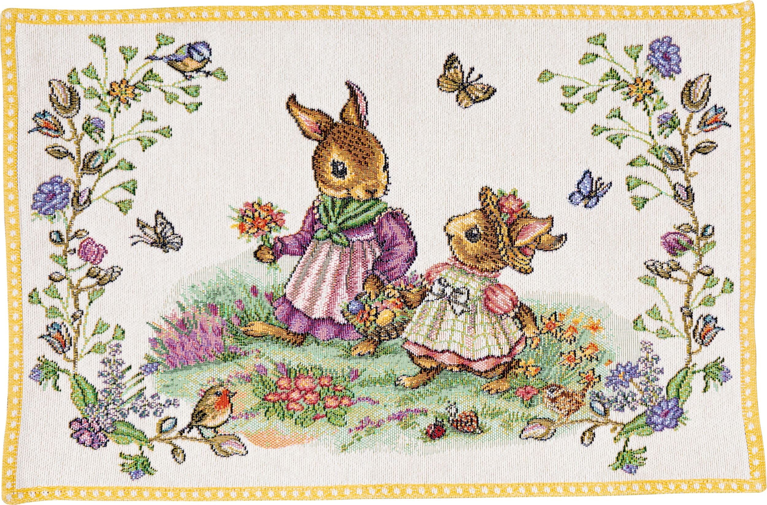 Podkładka pod talerz Spring Fantasy Flower Meadow 32 x 48 cm