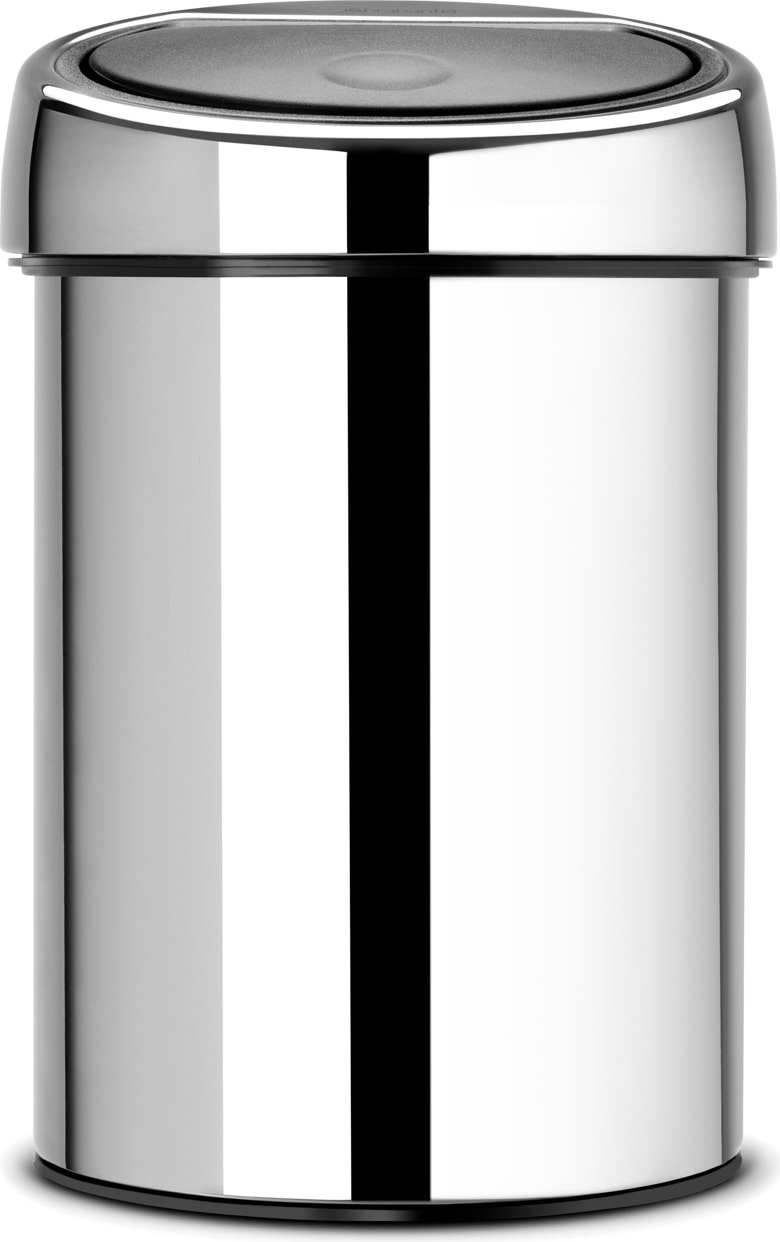 Kosz na śmieci Touch Bin 3 l stal błyszcząca