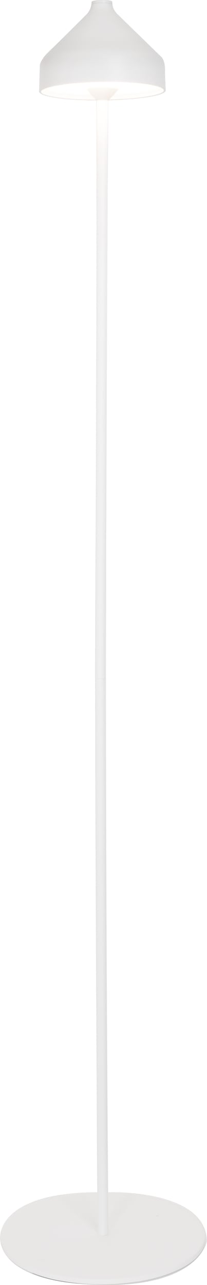 Lampa podłogowa bezprzewodowa Amelie biała