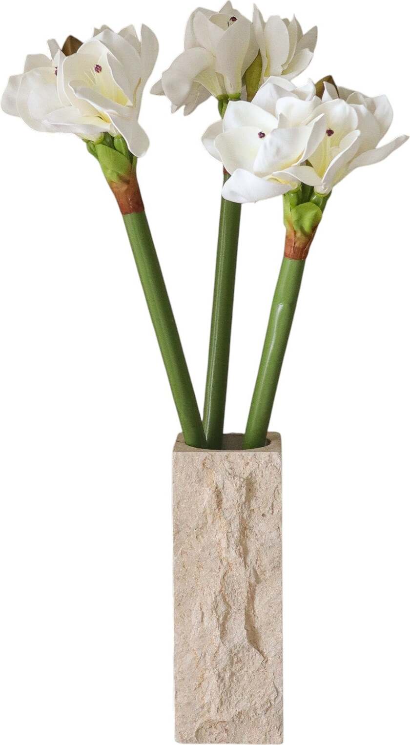 Kwiaty sztuczne bukiet White Amaryllis