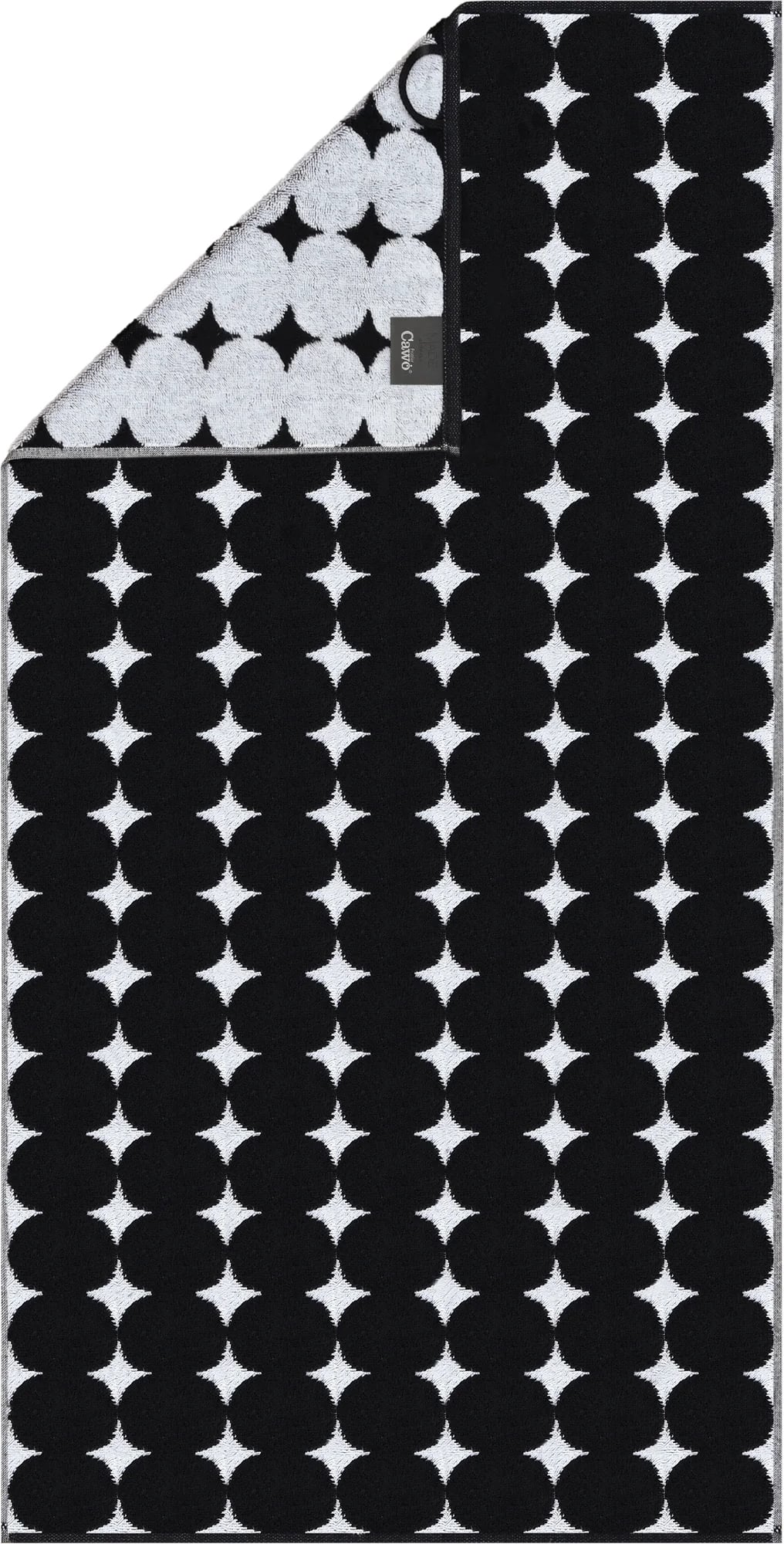 Ręcznik Black&White Bubbles 50 x 100 cm