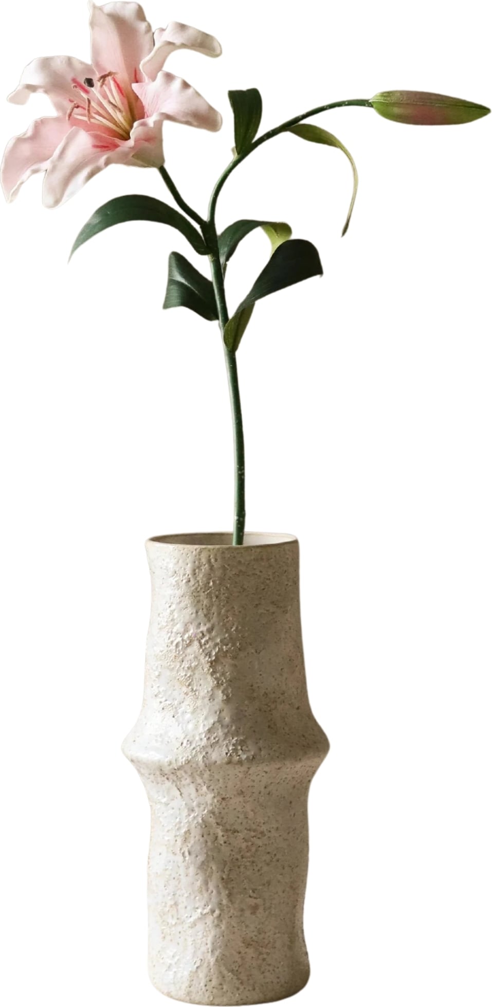 Kwiat sztuczny Botane lilia 68 cm jasnoróżowa