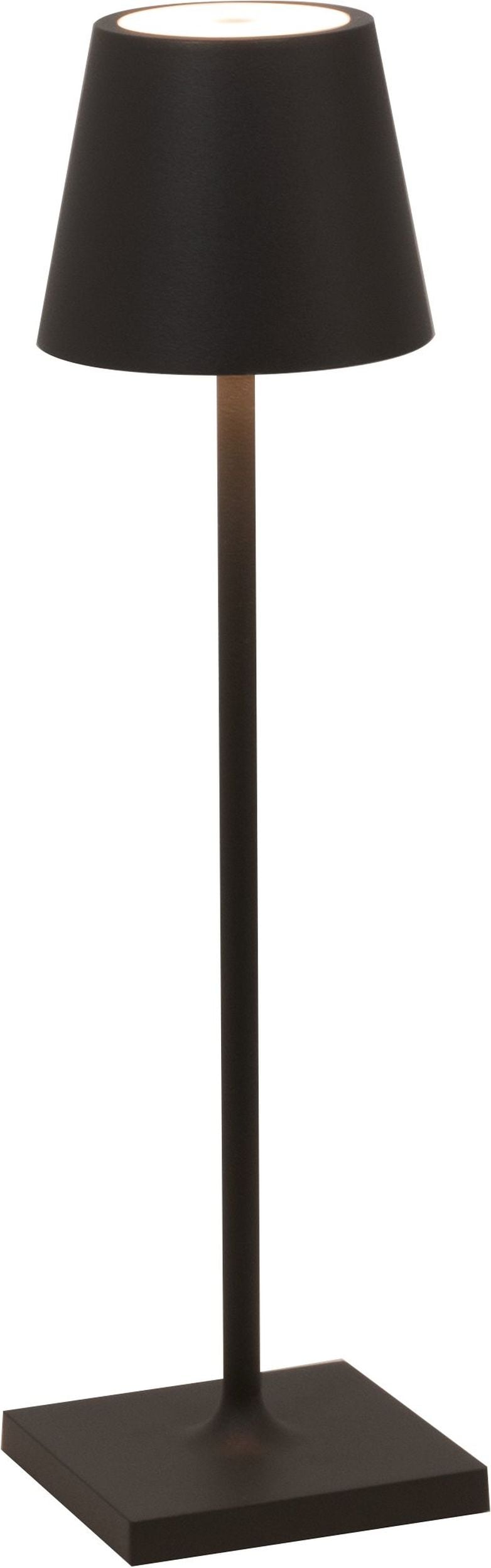 Lampa stołowa Poldina Micro 27 5 cm czarna