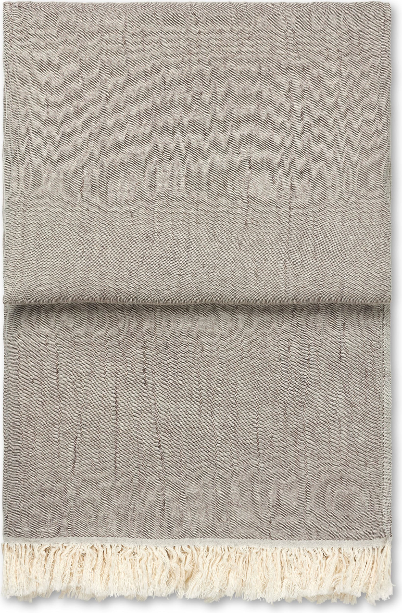 Koc Lavender 130 x 180 cm brązowy