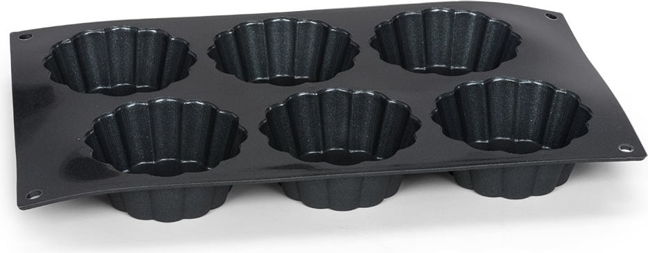 Forma silikonowa do pieczenia Starflex 29 x 17 cm na 6 mini tart