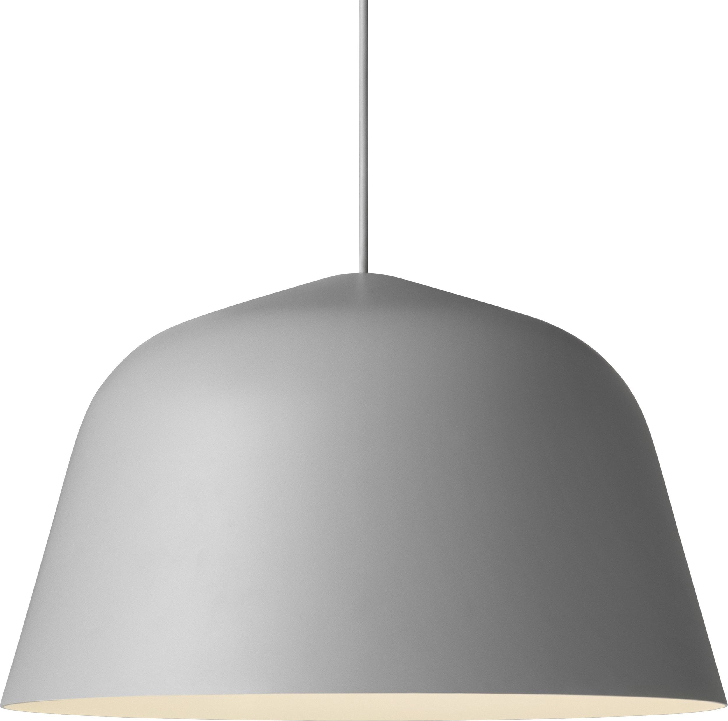 Lampa wisząca Ambit 40 cm szara