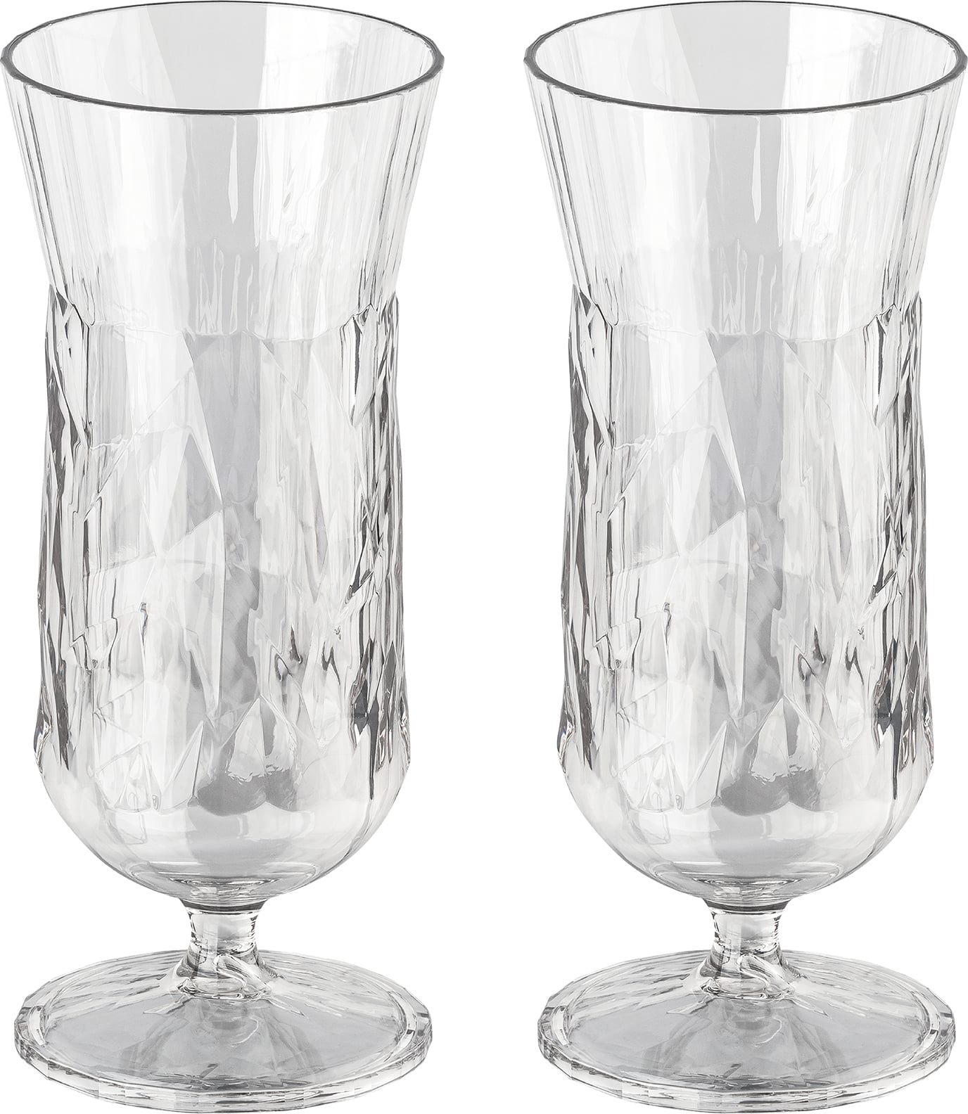 Kieliszki do koktajli i drinków z tworzywa Club No. 17 Tritan 400 ml przezroczyste 2 szt.
