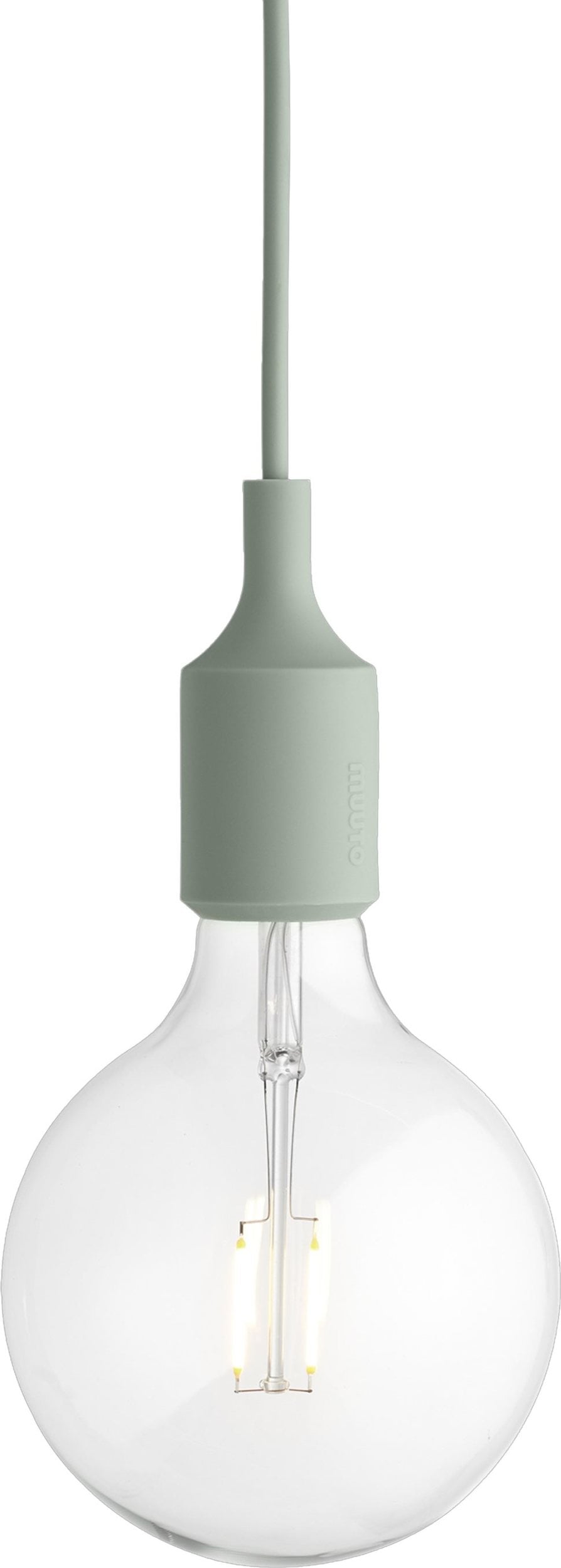Lampa wisząca Muuto E27 jasnozielona
