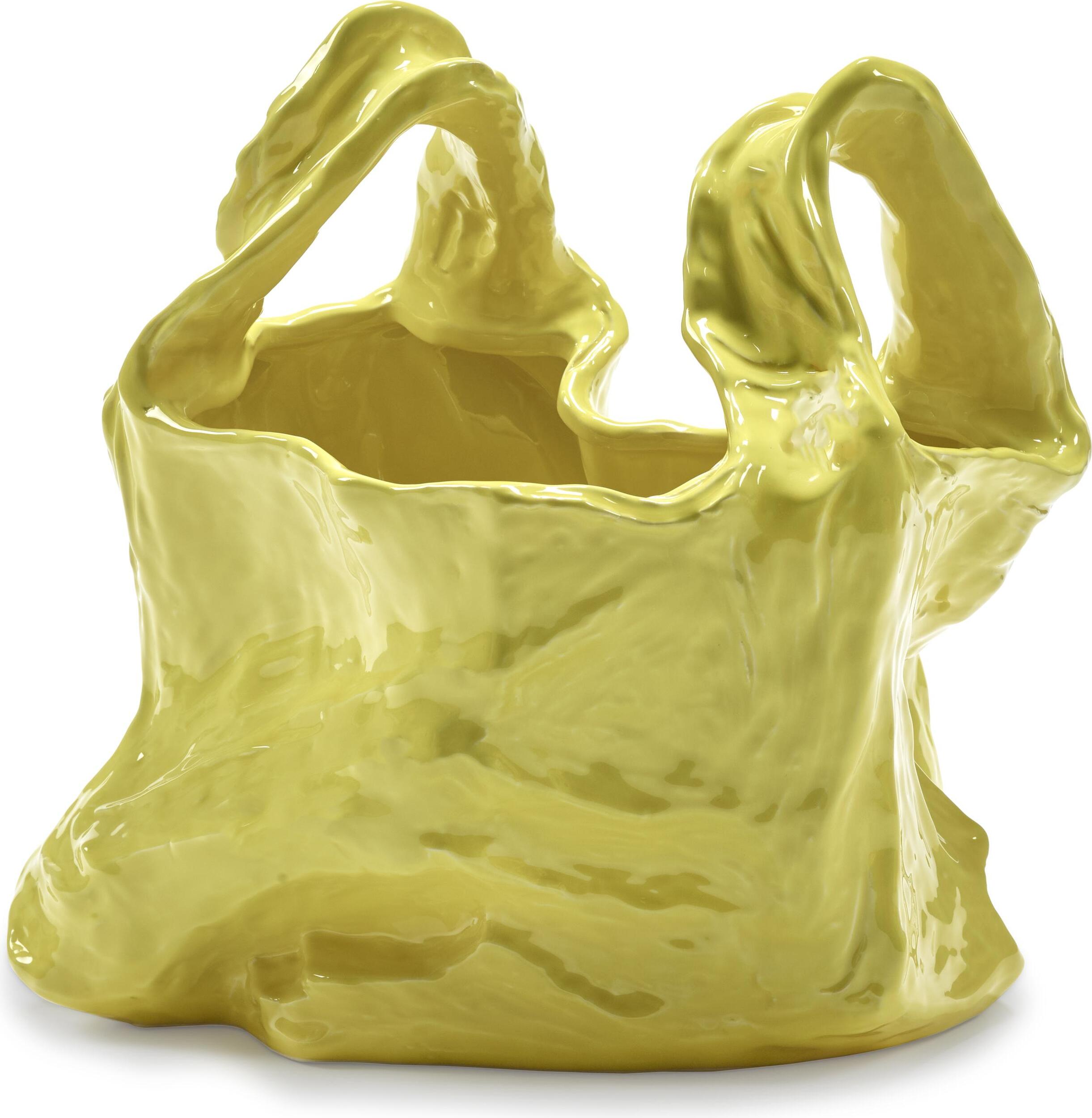 Wazon Gala 33 cm żółty
