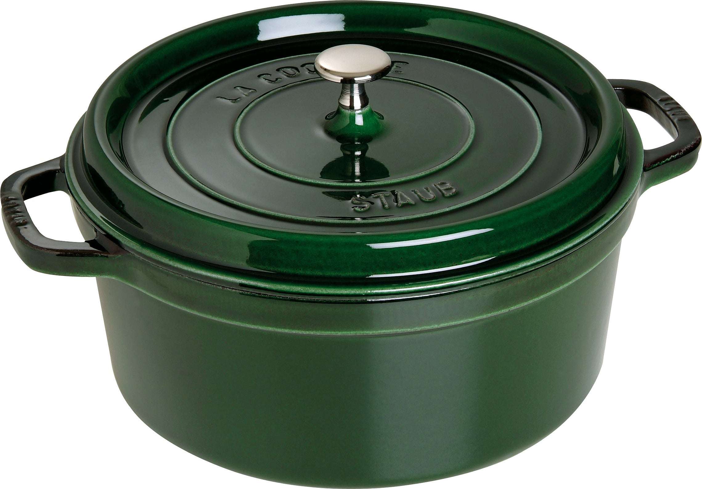 Garnek La Cocotte 6 7 l zielony żeliwny