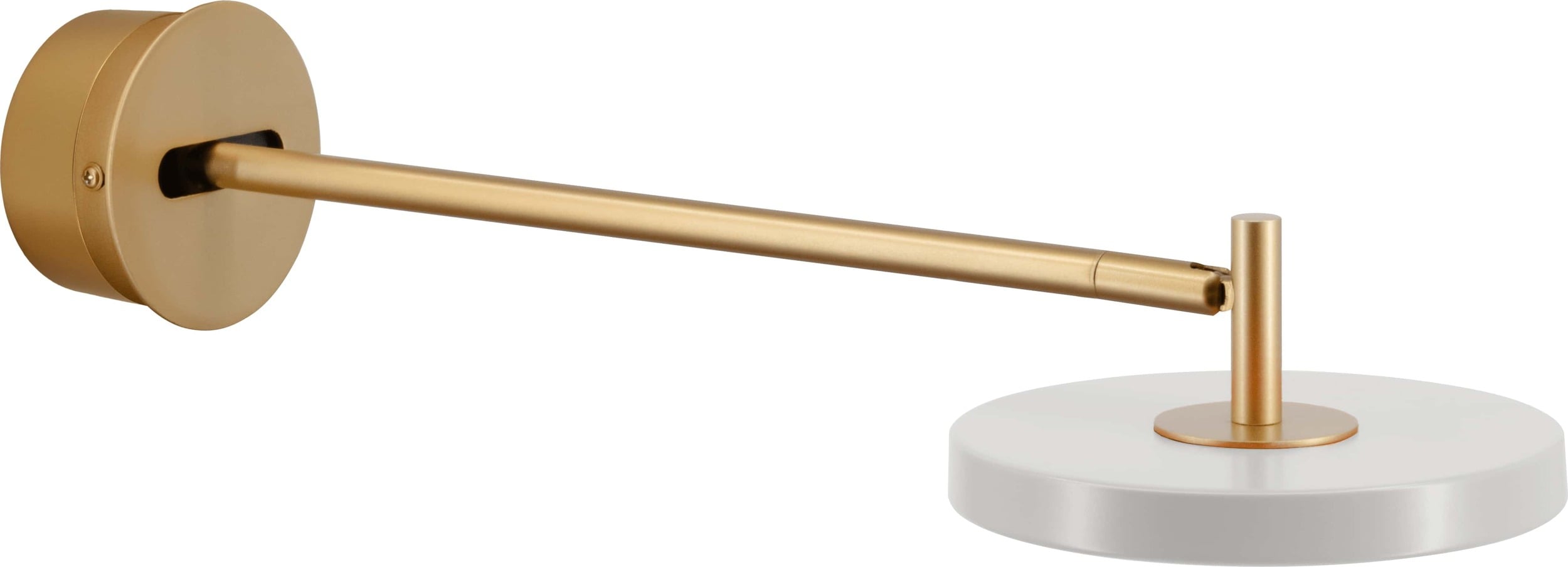 Kinkiet Asteria 44 6 cm szary z zawieszeniem ściennym