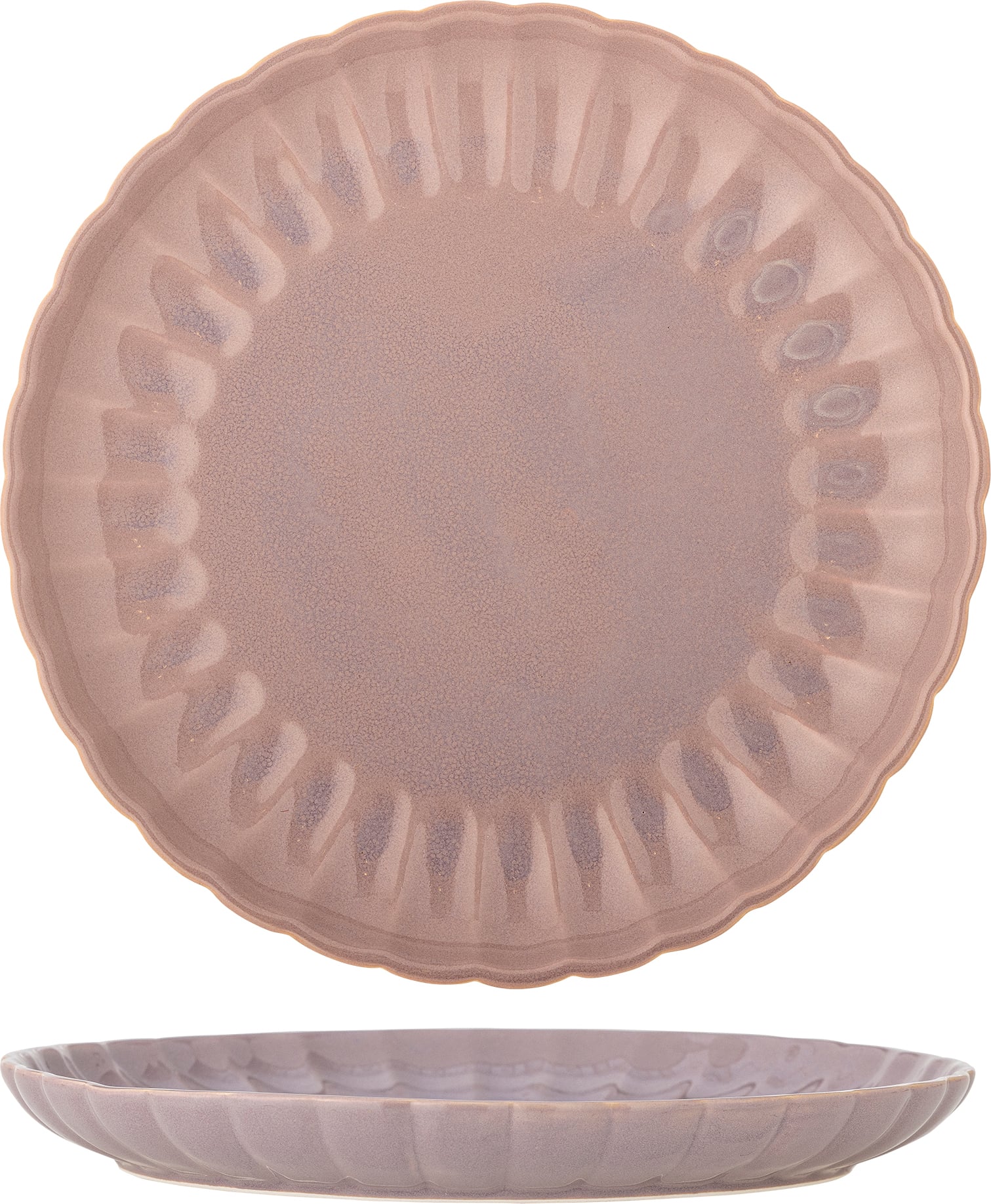 Talerz obiadowy Latina 27 cm różowy