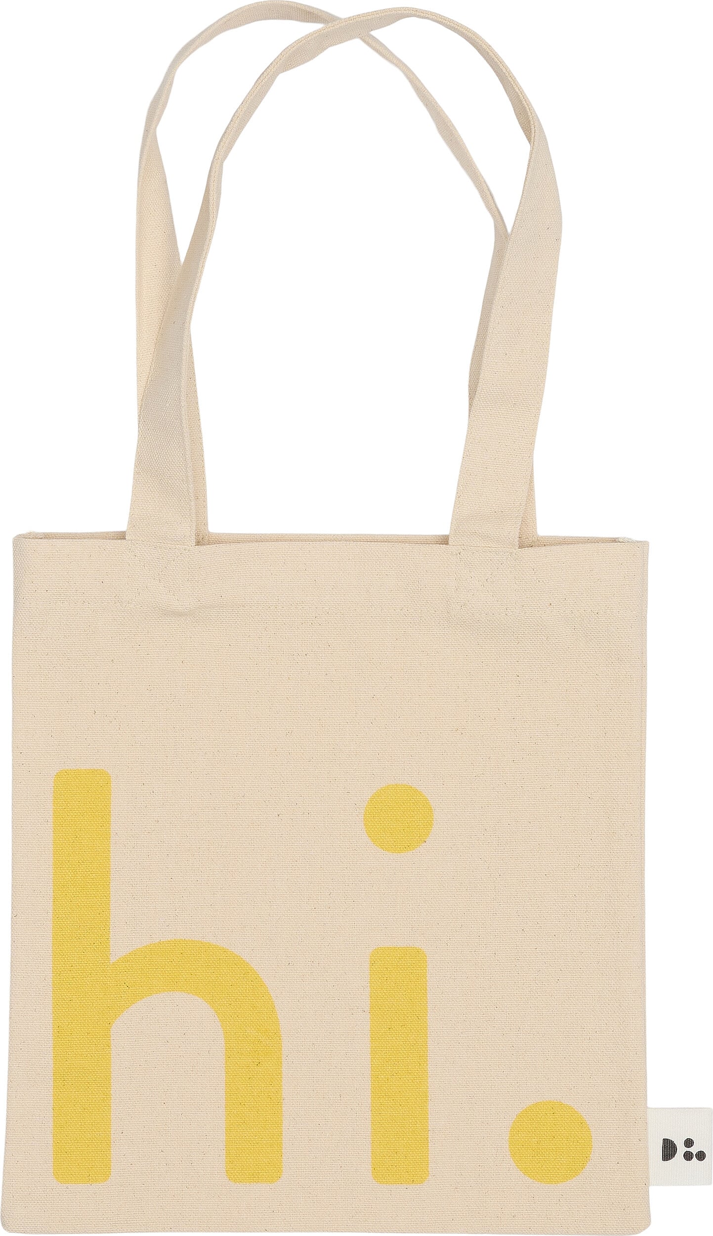 Torba uniwersalna Design Letters Hi mała beżowo-żółta