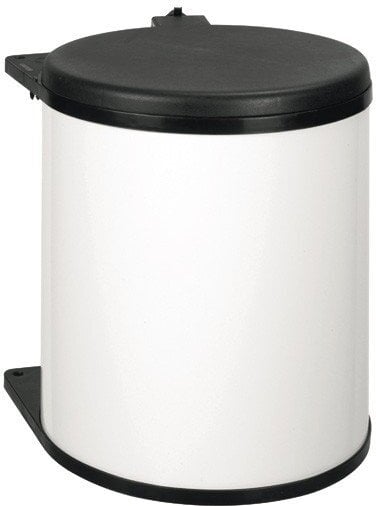 Kosz szafkowy De Luxe 15 l biały