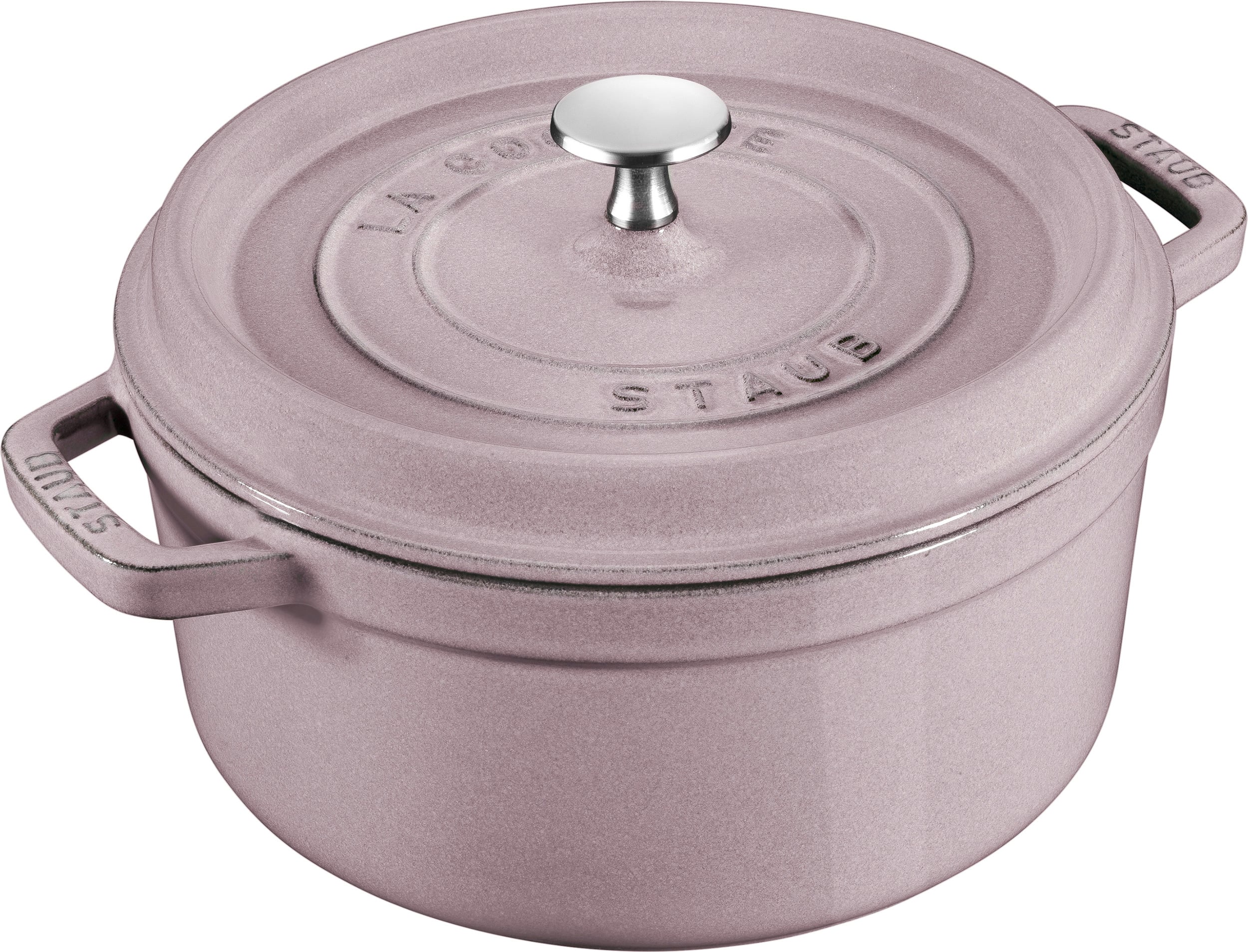 Garnek La Cocotte 2 6 l kwiat wiśni żeliwny