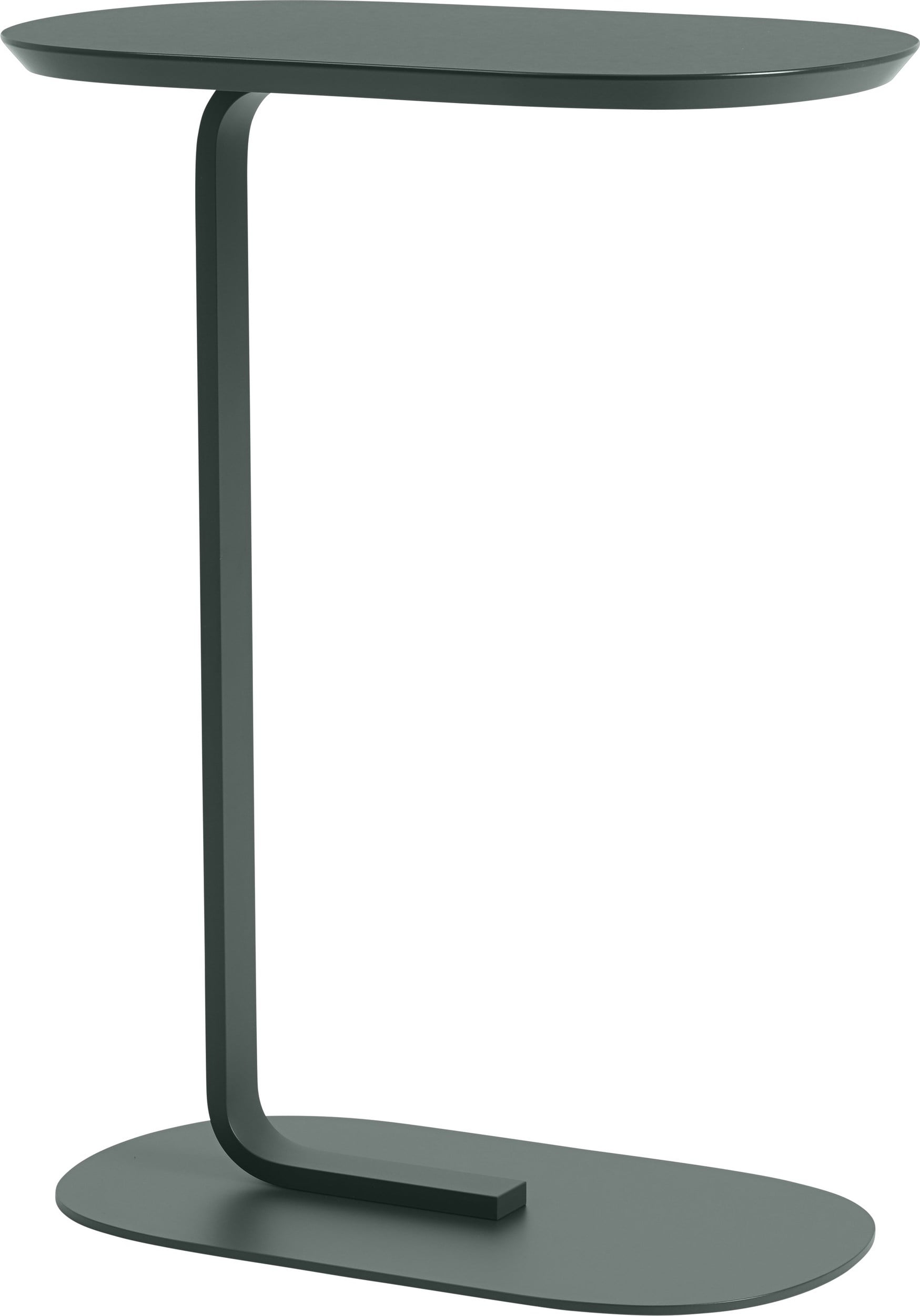 Stolik boczny Relate 73 5 cm ciemnozielony