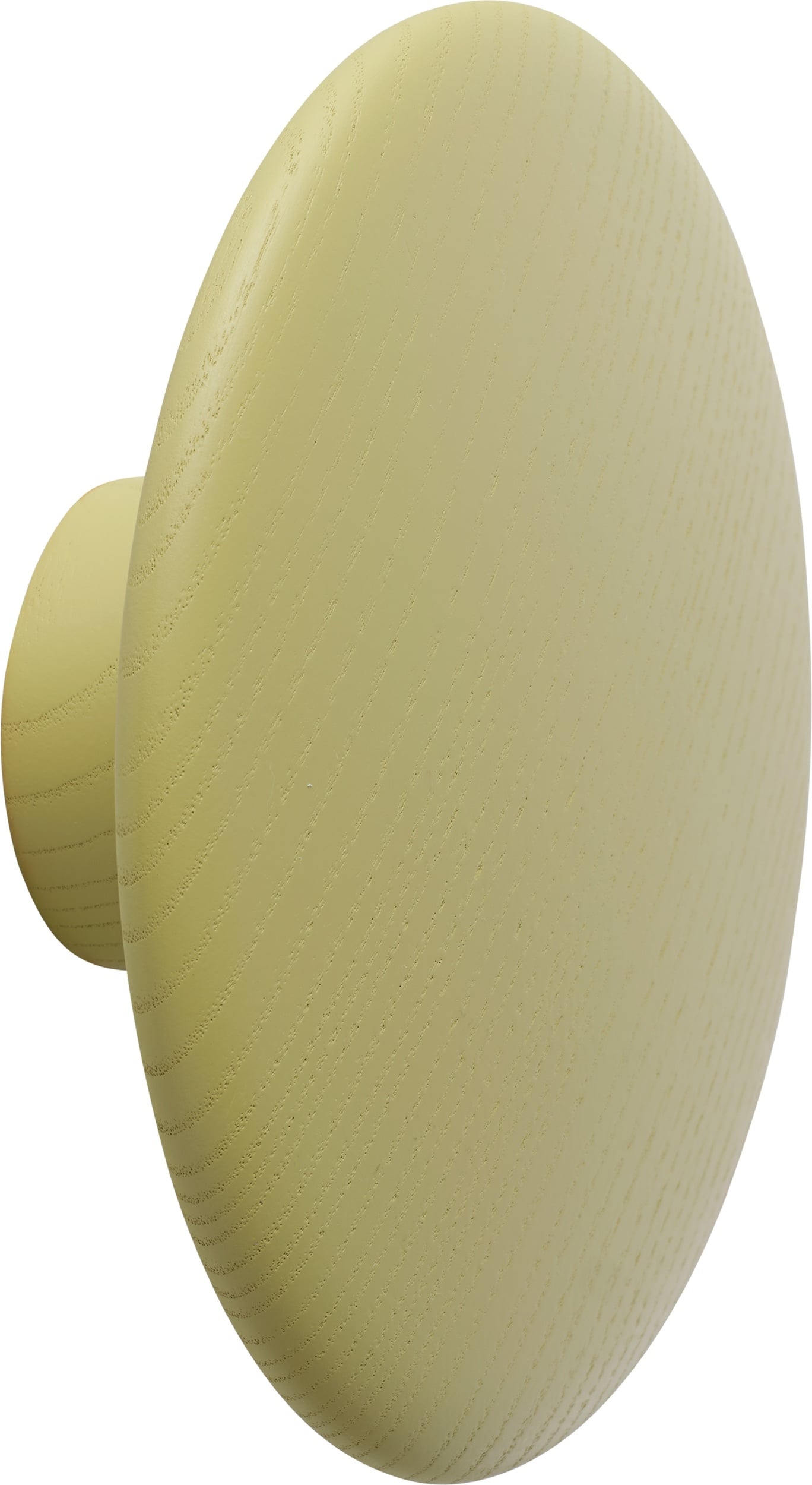 Haczyk ścienny Dots Wood 13 cm jasnozielony