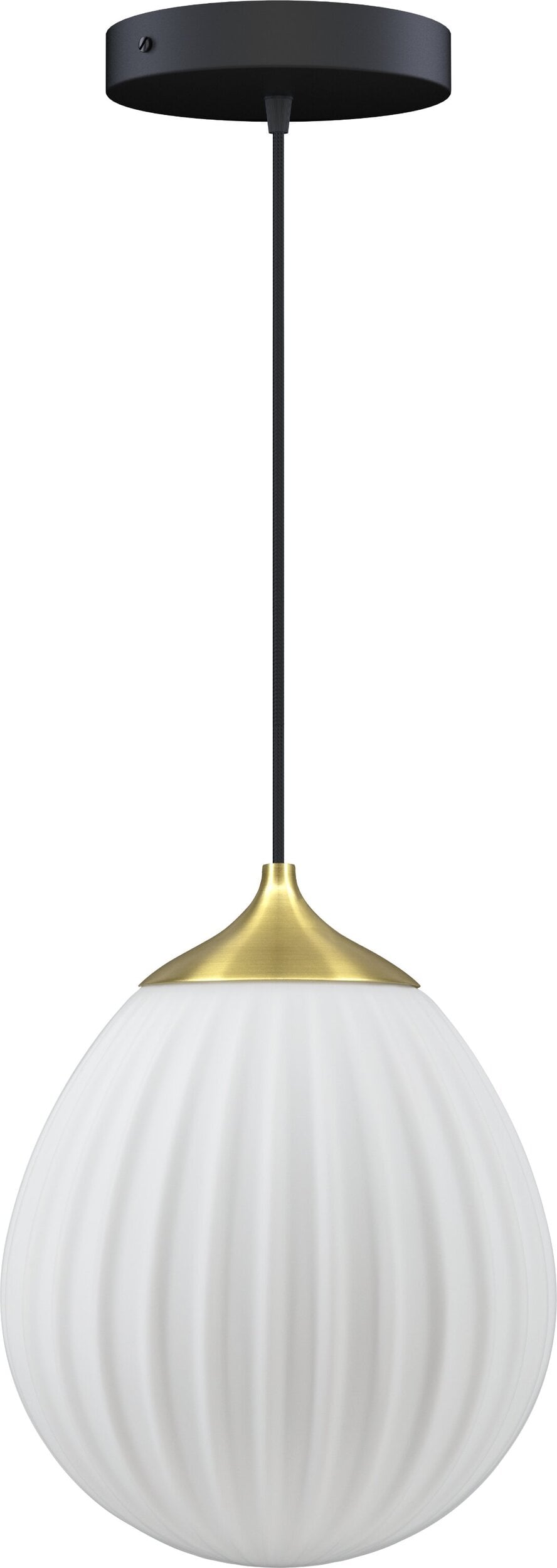 Lampa wisząca Around The World mini złoto-czarna