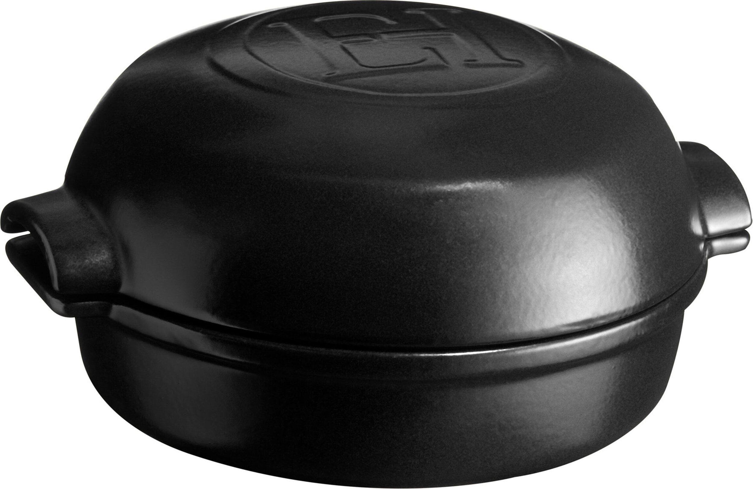 Garnek grillowy Emile Henry 0 5 l czarny