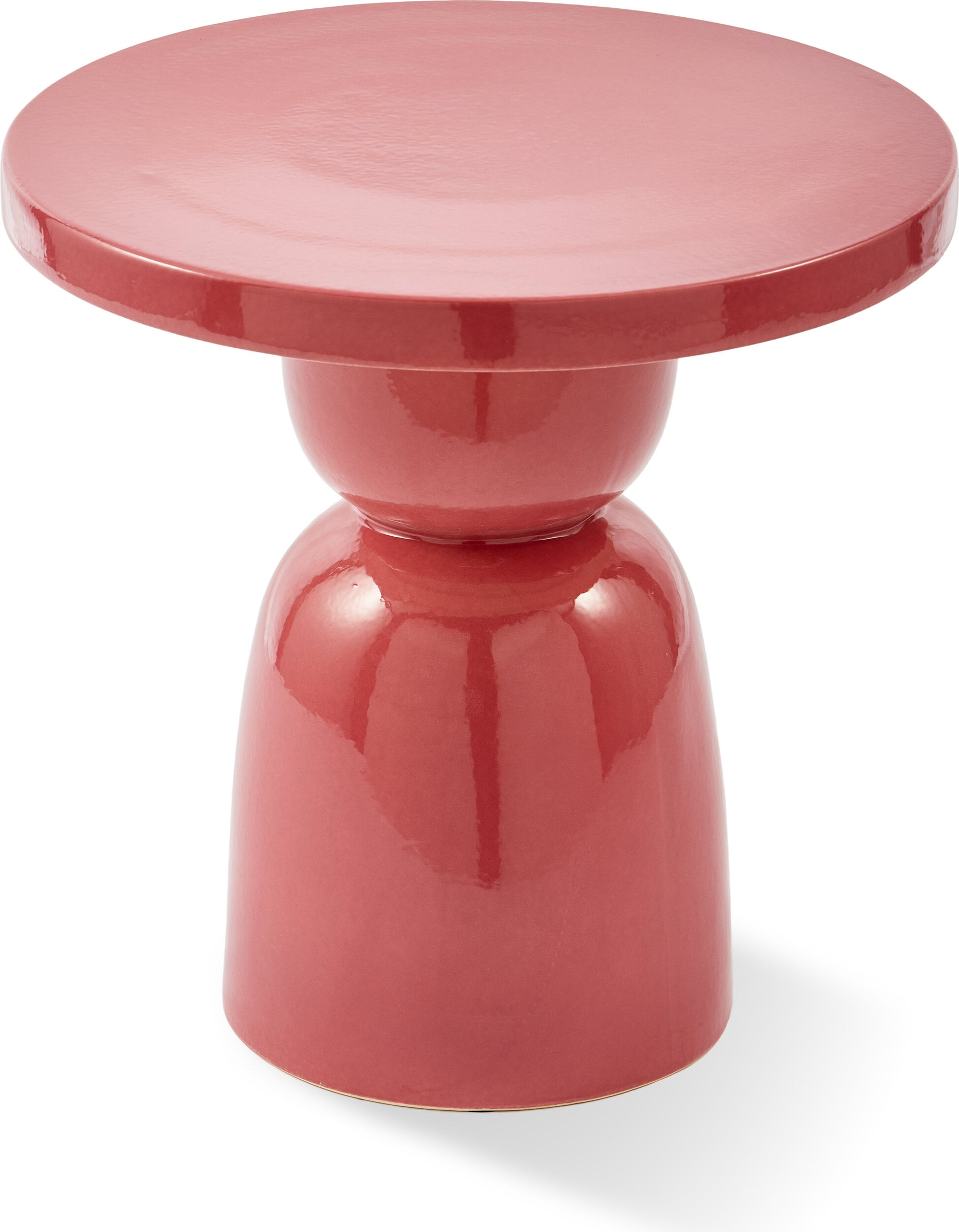 Stolik boczny Pawn 40 cm różowy