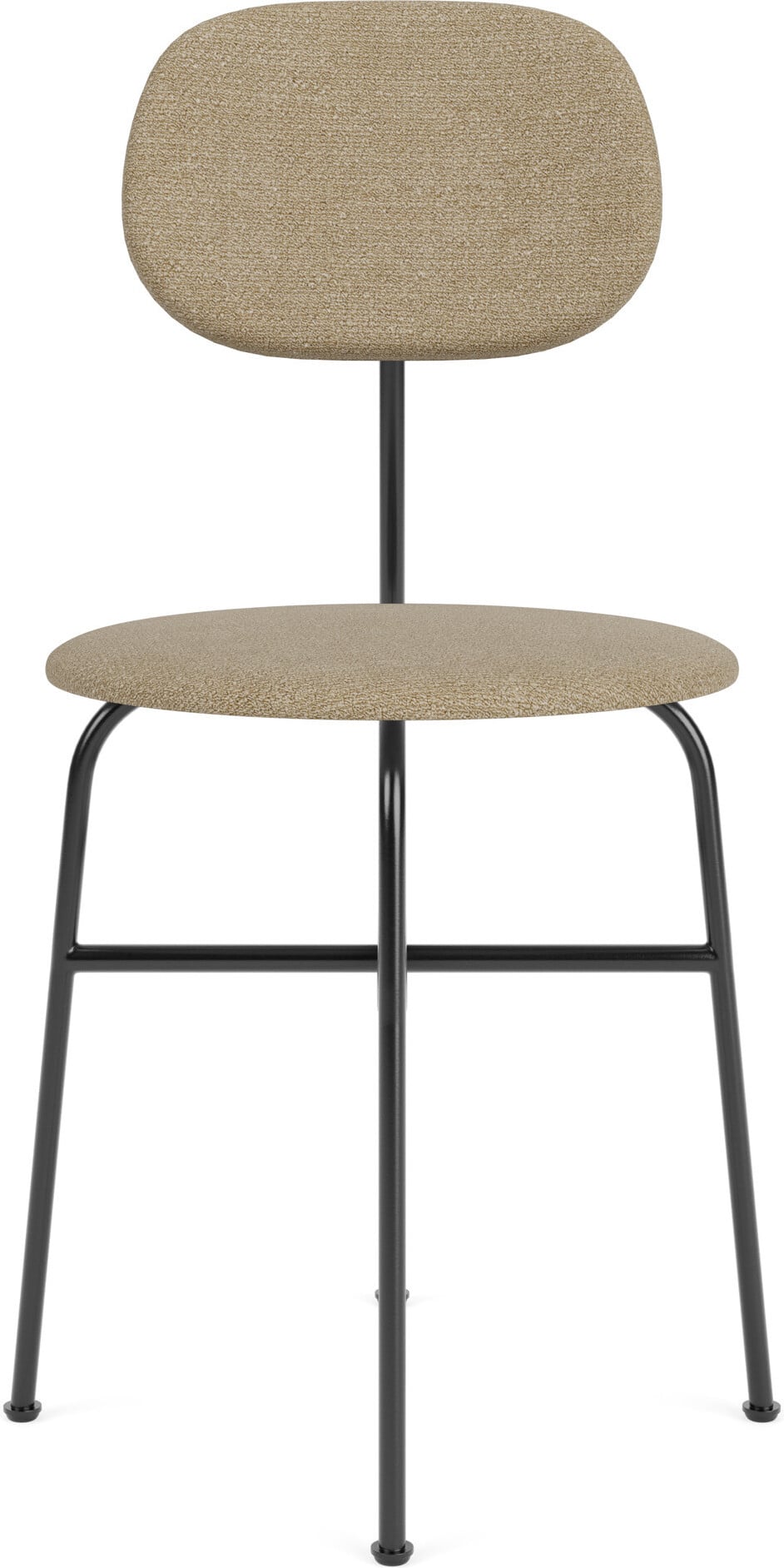 Krzesło Afteroom Plus Bouclé 80 cm beżowe tapicerowane