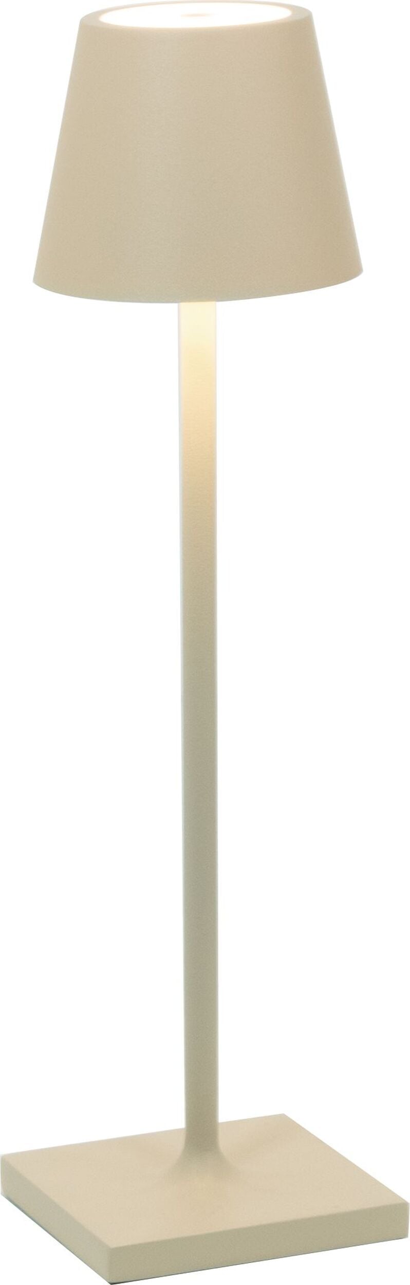 Lampa stołowa Poldina Micro 27 5 cm beżowa