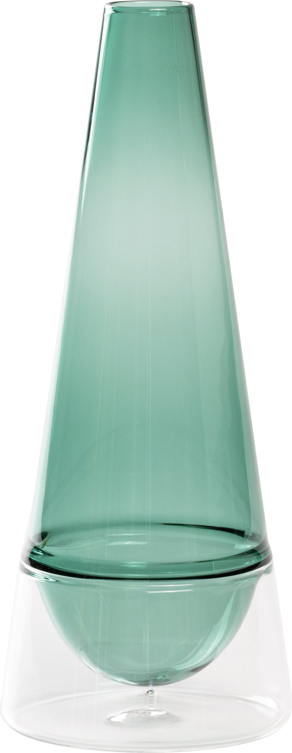 Wazon Conosfera 25 cm zielony