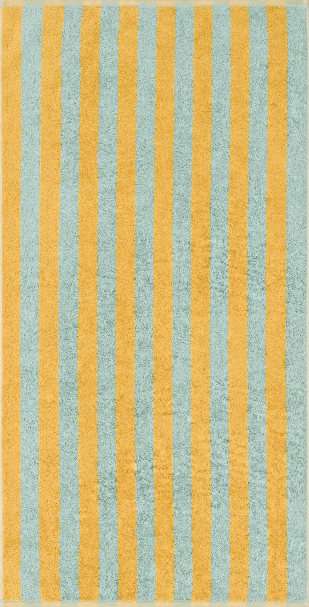 Ręcznik Bold Streifen 50 x 100 cm miętowo-żółty