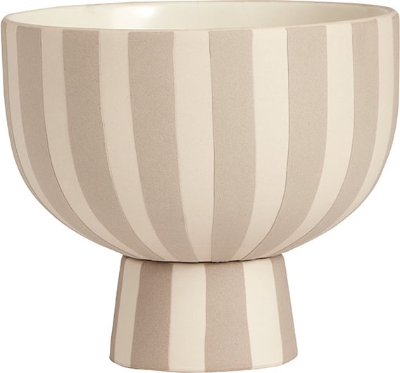 Miska Toppu 15 cm beżowa