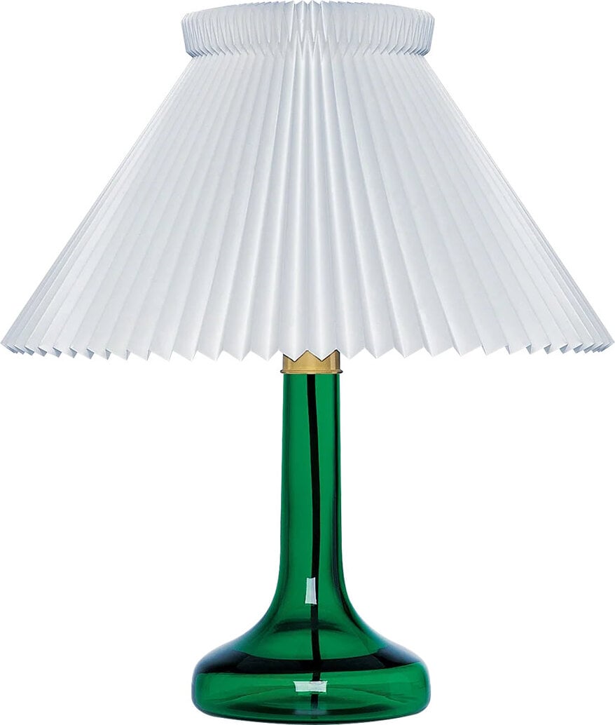 Lampa stołowa Le Klint 343 48 cm zielona z papierowym kloszem 1-23PA