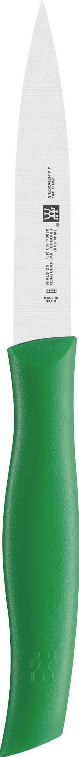 Nóż do warzyw i owoców Twin Grip 10 cm zielony
