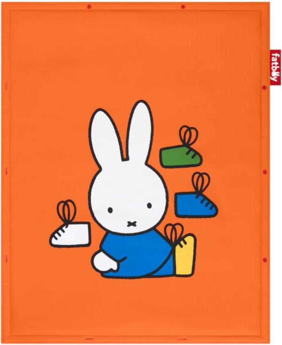 Dywan dziecięcy Miffy 140 x 180 cm pomarańczowy
