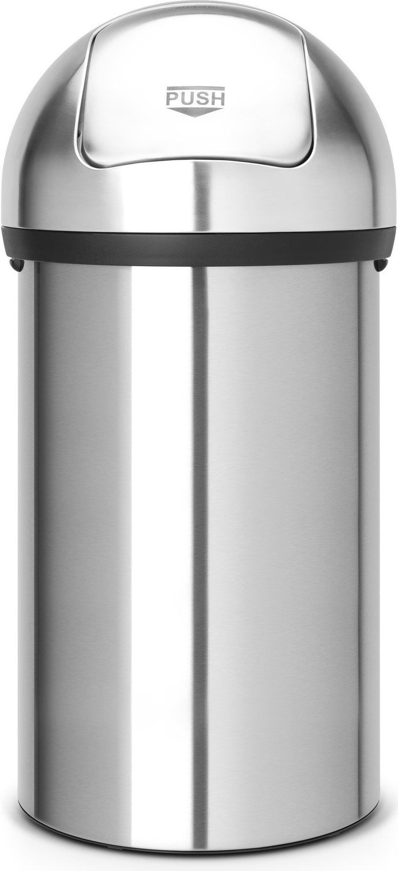 Kosz na śmieci Push Bin 60 l stal matowa