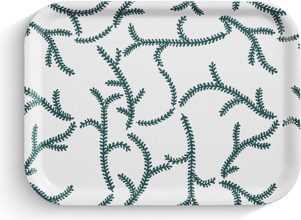 Taca do serwowania Pine 20 x 27 cm zielona