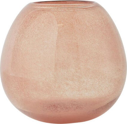 Wazon Lasi 22 cm taupe
