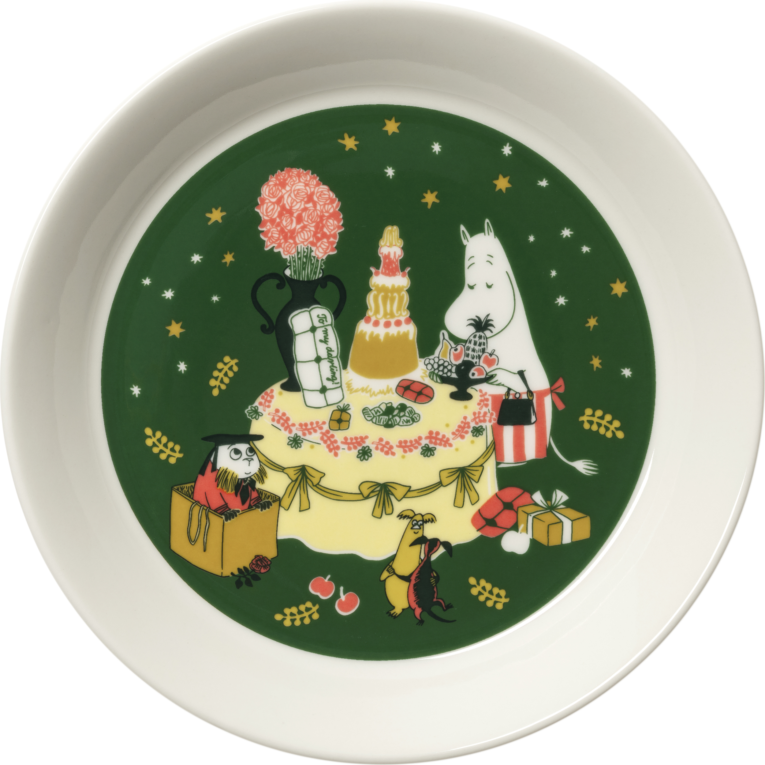 Talerz Arabia Finland Muminki Gift of love 19 cm