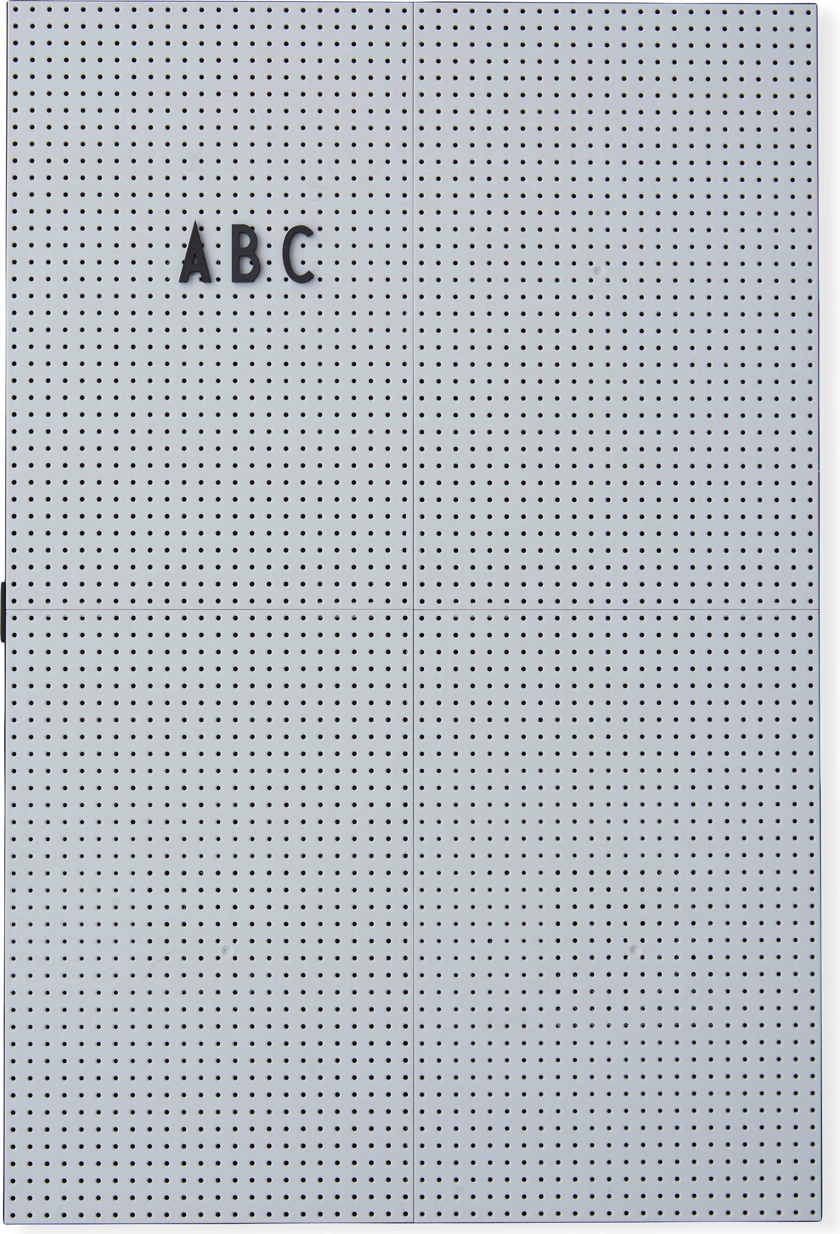 Tablica Design Letters A3 jasnoszara