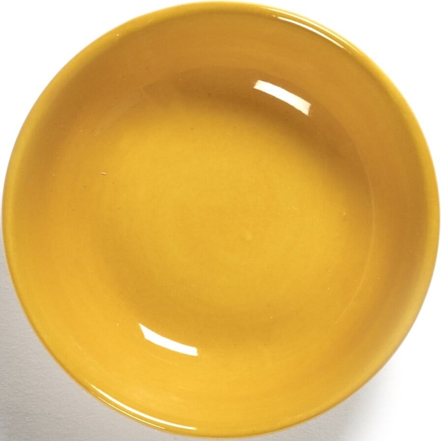 Miseczki na przekąski Feast 7 5 cm żółto-białe 8 szt.