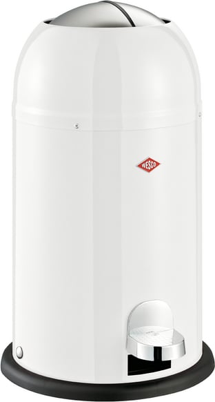 Kosz na śmieci KickMaster 12 l biały