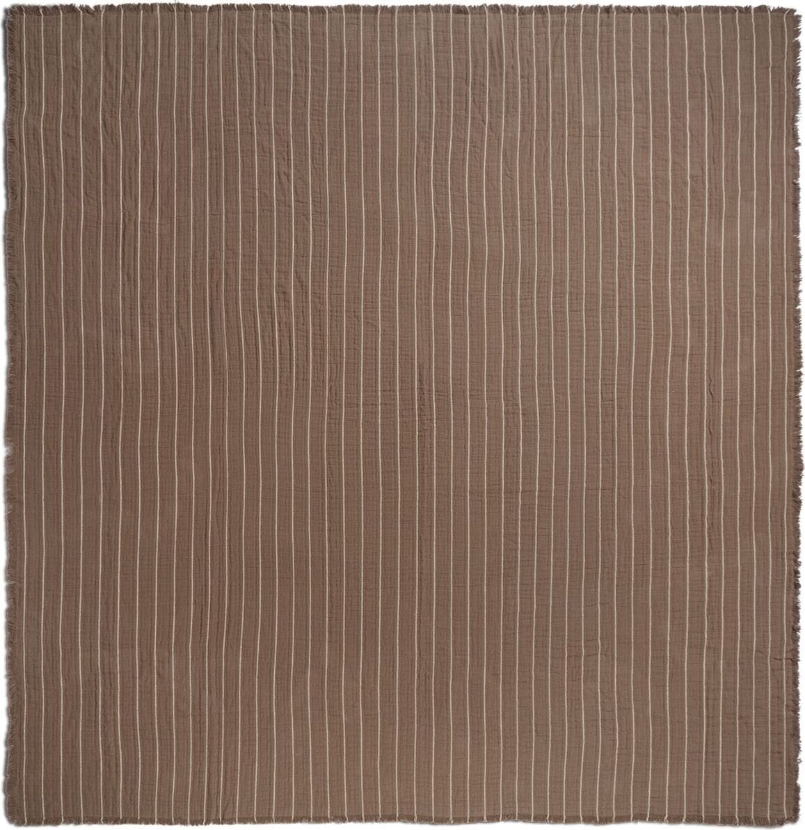 Narzuta Aires 250 x 240 cm brązowa